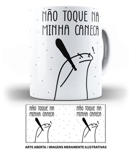 Caneca Flork Nao Toque Na Minha Caneca Elo Produtos Especiais