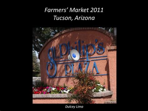 Farmers' Market Tucson, Arizona | PPT