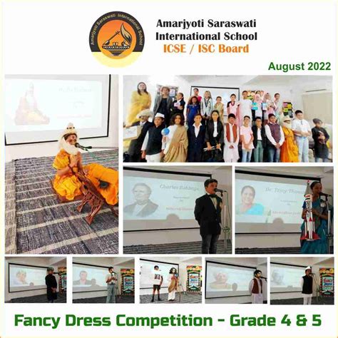 Fancy Dress Competition Grade 4 And 5 August 2022