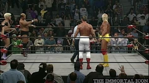 Sting And Hulk Hogan Vs Ric Flair And Arn Anderson Part 1 YouTube