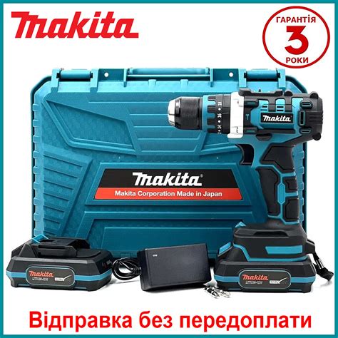 Ударный аккумуляторный дрель-шуруповерт Makita DTW 486 (36V, 6AH) с ...