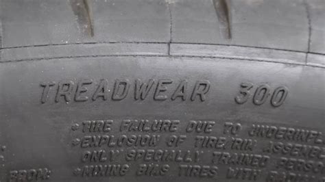 Tire Tread Wear Rating Chart - Database - Tire Crunch