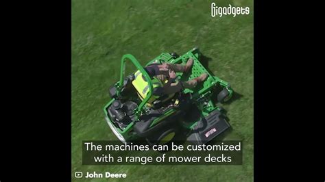 John Deere Ztrak Zero Turn Mower Gigadgets Mower Lawncare Lawnmower Youtube