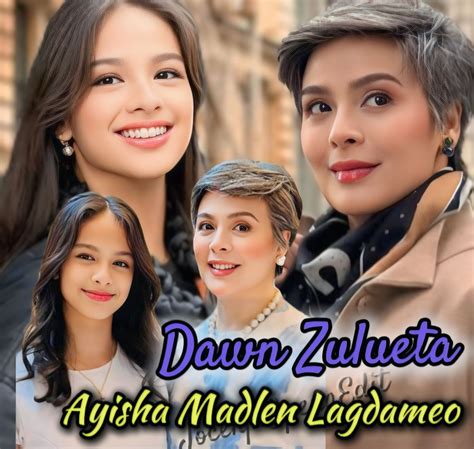 Jocelyn - Dawn Zulueta and her beautiful daughter Ayisha. Dawn Zulueta