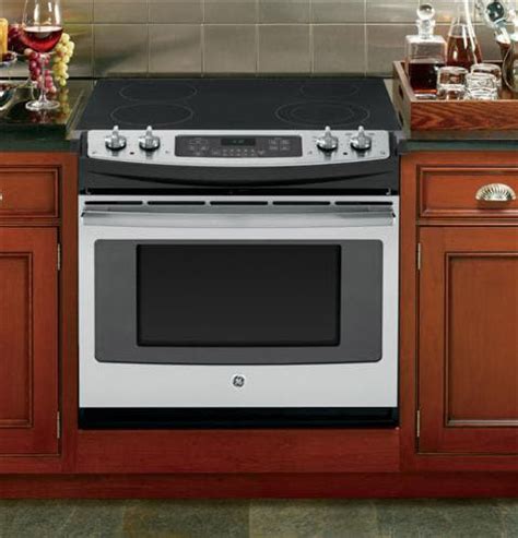 Ge Jd630sfss 30 Inch Drop In Electric Range With Dual Element Bake