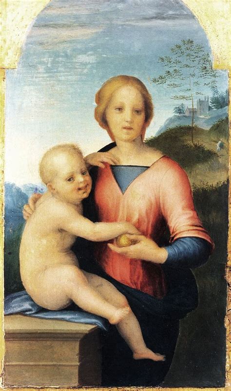 Andrea Del Sarto Madonna Con Bambino XVI D C Galleria Nazionale