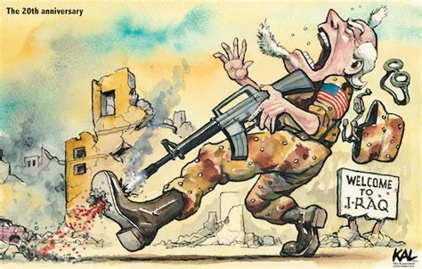 Il Y A 20 Ans La Guerre En Irak Cartooning For Peace