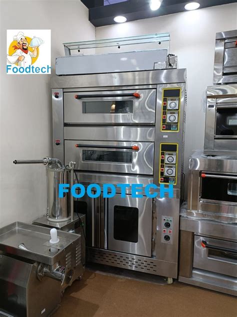 Gas 2 Deck 4 Trays Oven With Proofer At Rs 145000 Bakery Oven In