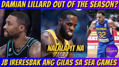 Lebron James Malapit Ng Mag Balik Damian Lillard Out Na Brownlee