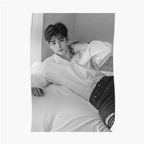 Cha Eunwoo True Beauty Poster By Rubyaspi Redbubble