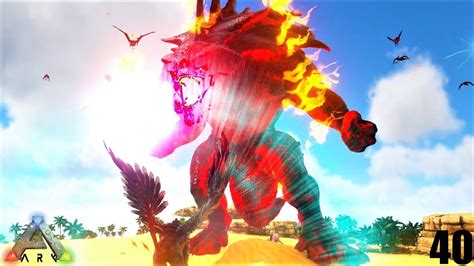 AMAZING COLOSSUS FIRE TITAN DEMONIC HYAENODON ARK Survival Evolved