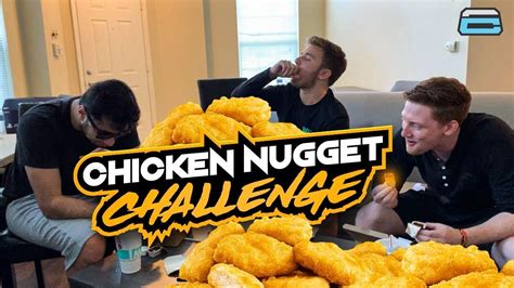 Optic Gaming Chicken Nugget Challenge Youtube