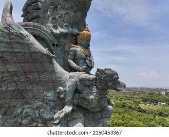 Close Aerial View Garuda Wisnu Kencana Stock Photo 2160453367 ...