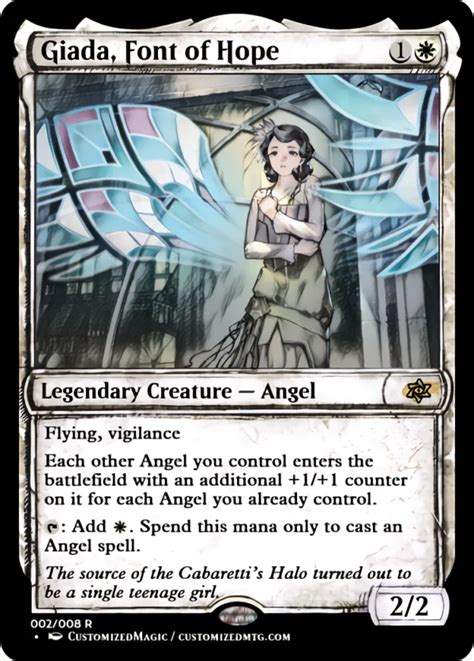 Giada Font Of Hope Customizedmtg Magic The Gathering Proxy Cards