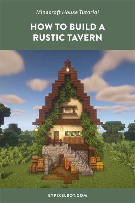 How to Build a Rustic Medieval Tavern in Minecraft — ByPixelbot