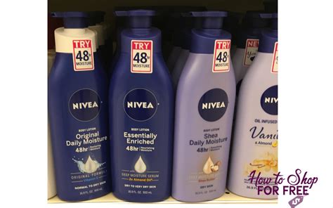 Free Moneymaker Nivea Lotion Or Body Creme How To Shop For Free