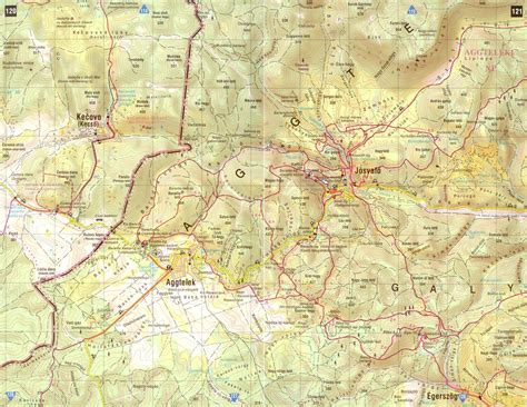 Aggtelek and Slovakian karst atlas / guide / map – map.hu/en