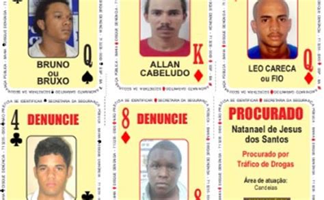 Bahia Baralho do Crime é atualizado e recebe cinco novas cartas