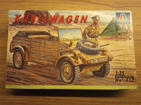 KÜBELWAGEN No 312 ITALERI 1 35 Piastów Licytacja na Allegro Lokalnie