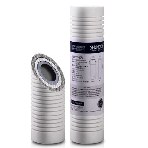 Inch Grooved Surface Pp Melt Blown Filter Cartridge China Pp