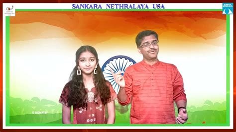 Sankara Nethralaya Usa Virtual Music Concert Honoring Indian Republic Day 2022 Youtube