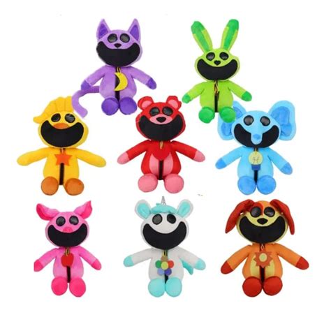 Smiley Critters Stuffed Plush Dolls New Cartoon Animal Cat Stuffed Big ...