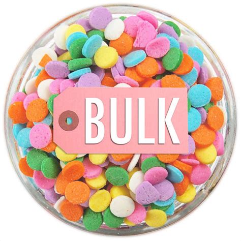 Pastel Sequin Sprinkles BULK – Layer Cake Shop