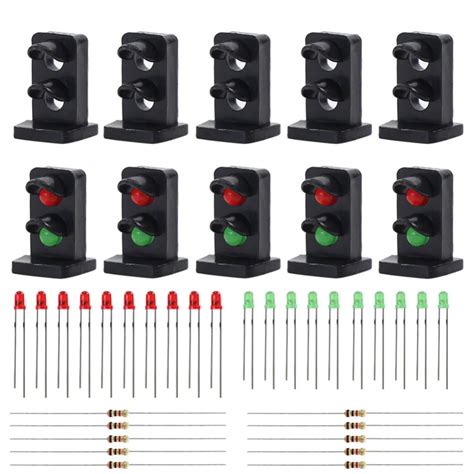 Jtd Sets Target Faces With Leds Railway Dwarf Signal Ho Oo Scale