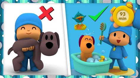 🛀 Pocoyo And Nina Who Loves Bath Time 92 Min Animated Cartoon