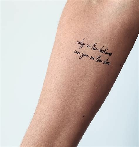 Những mẫu Quote tattoo đẹp và độc đáo