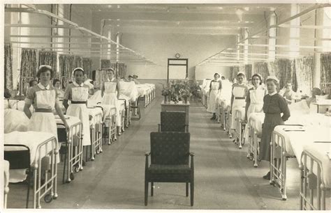 Unidentified Hospital Ward,circa 1950s or 60s | Hospital, Nursing ...