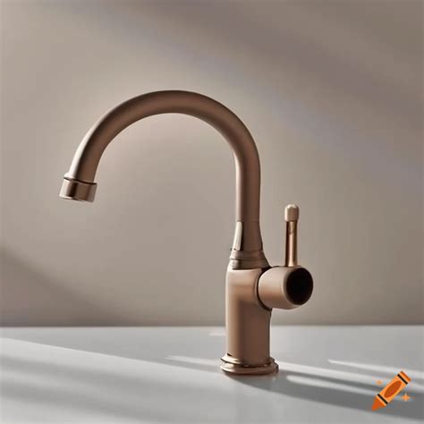 Modern Beige Kitchen Faucet On Craiyon