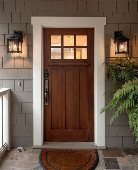 Mission Style Homes And Doors Inspirations 35 Craftsman Front Doors