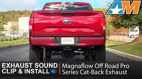 F150 5 0L Magnaflow Off Road Pro Series Cat Back Exhaust Sound Clip