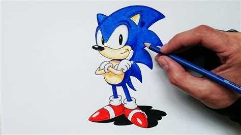 Aprende C Mo Dibujar A Sonic Explicado Paso A Paso Youtube