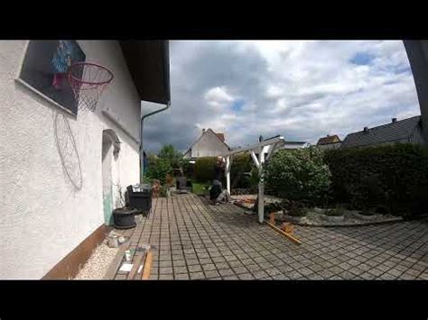 Diy Carport Dach Timelapse Gopro Youtube