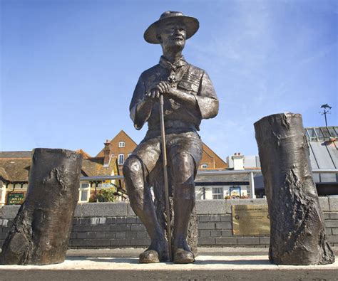 Baden Powell Centenary Sculpture on Poole Quay