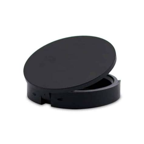 Round Pressed Empty Compact Powder Case Container Ybj Cosmetic