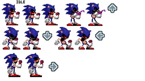 Sonic Exe Fnf Better Sprites Pixel Art Maker Images