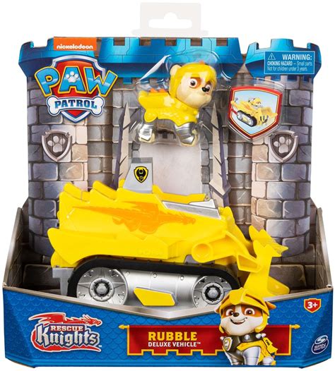 Spin Master Psi Patrol Rubble Deluxe Vehicle Rescue Knights Figurka