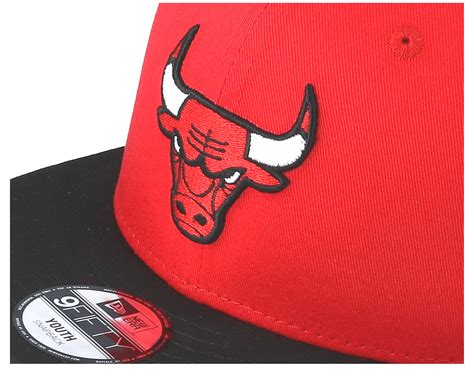 Kids Chicago Bulls Essential 9fifty Red Snapback New Era Caps