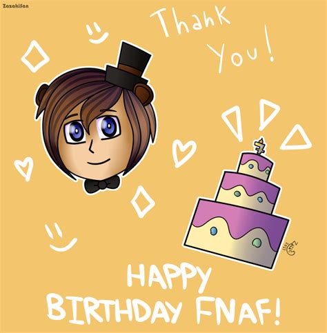 Fnaf 7th Anniversary By Zazakisan On Deviantart