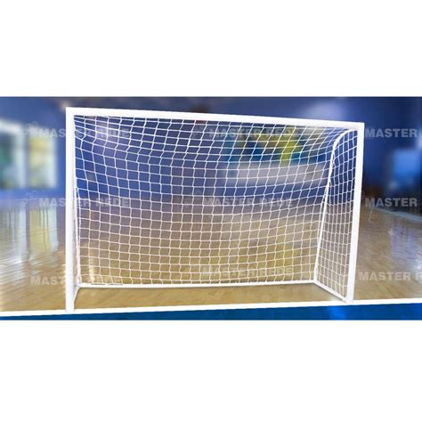 Rede Futebol Salao Futsal Master Rede Fio 4mm Seda FS L4 LOJAREAL NET