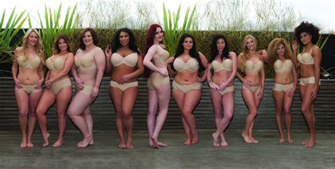 U K Brand Curvy Kate Re Creates Victorias Secret Perfect Body Ad