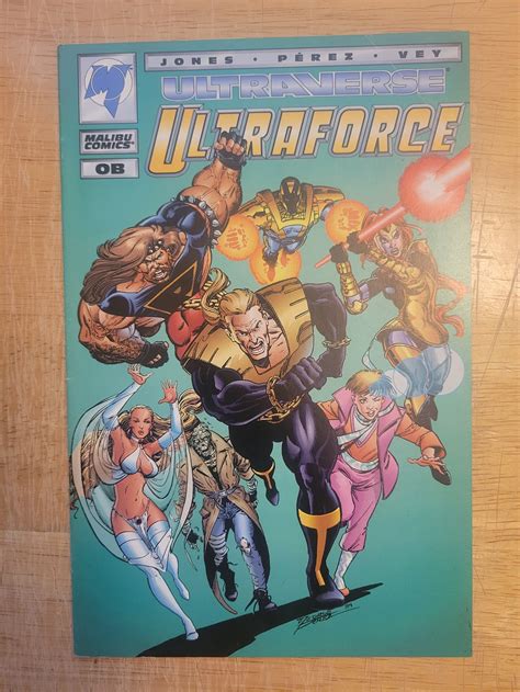 Malibu Comics Ultraforce Ashcan Edition 0B 1994 Etsy