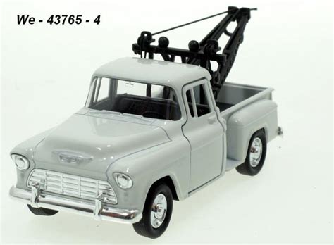 Welly 1 34 39 Chevrolet 1955 Stepside Tow Tru Aukro