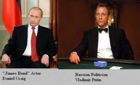 Showdown Daniel Craig As James Bond Vs Vladimir Putin As Himself