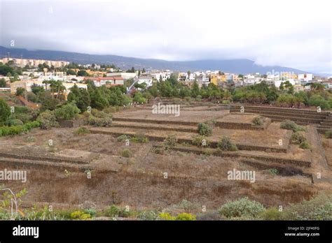 Ancient Guanche Guimar Pyramids In Tenerife Island Stock Photo Alamy