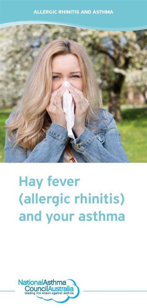 Hay Fever Allergic Rhinitis And Your Asthma National Asthma Council