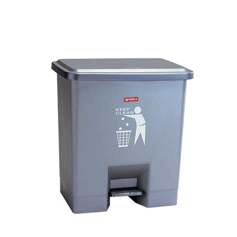 GSF C 34 Wide Step On Dustbin 15 Litres Clean Lion Star Tong Sampah